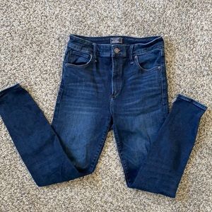 Abercrombie High Rise Skinny Jeans